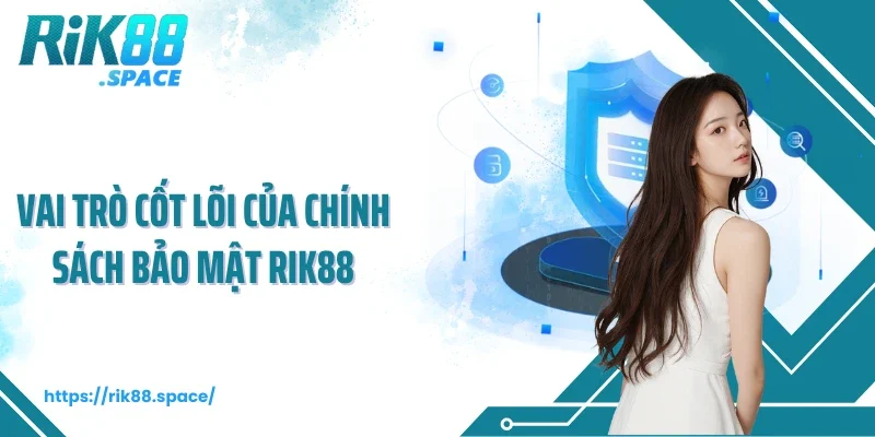 Vai trò cốt lõi của chính sách bảo mật Rik88